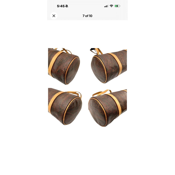 Etro Milano Mini Paisley Papillon Barrel Bag - Picture 7 of 10